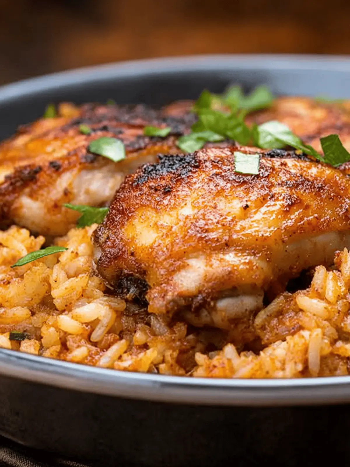 Paprika Chicken & Rice Bake