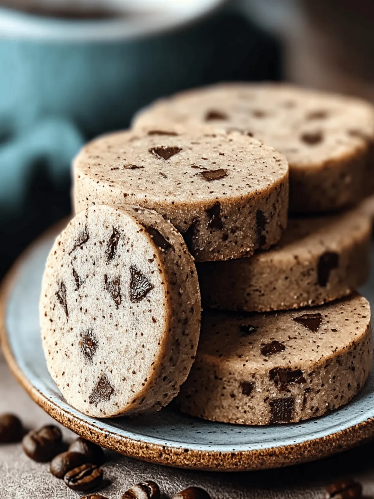 Espresso Chocolate Sablés Cookies: A Gourmet Indulgence at Home 2 Espresso Chocolate Sablés Cookies