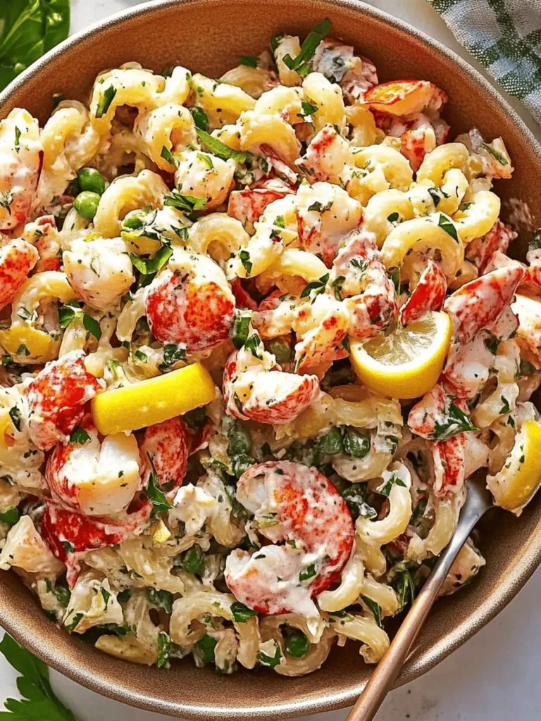 Lobster Roll Pasta Salad