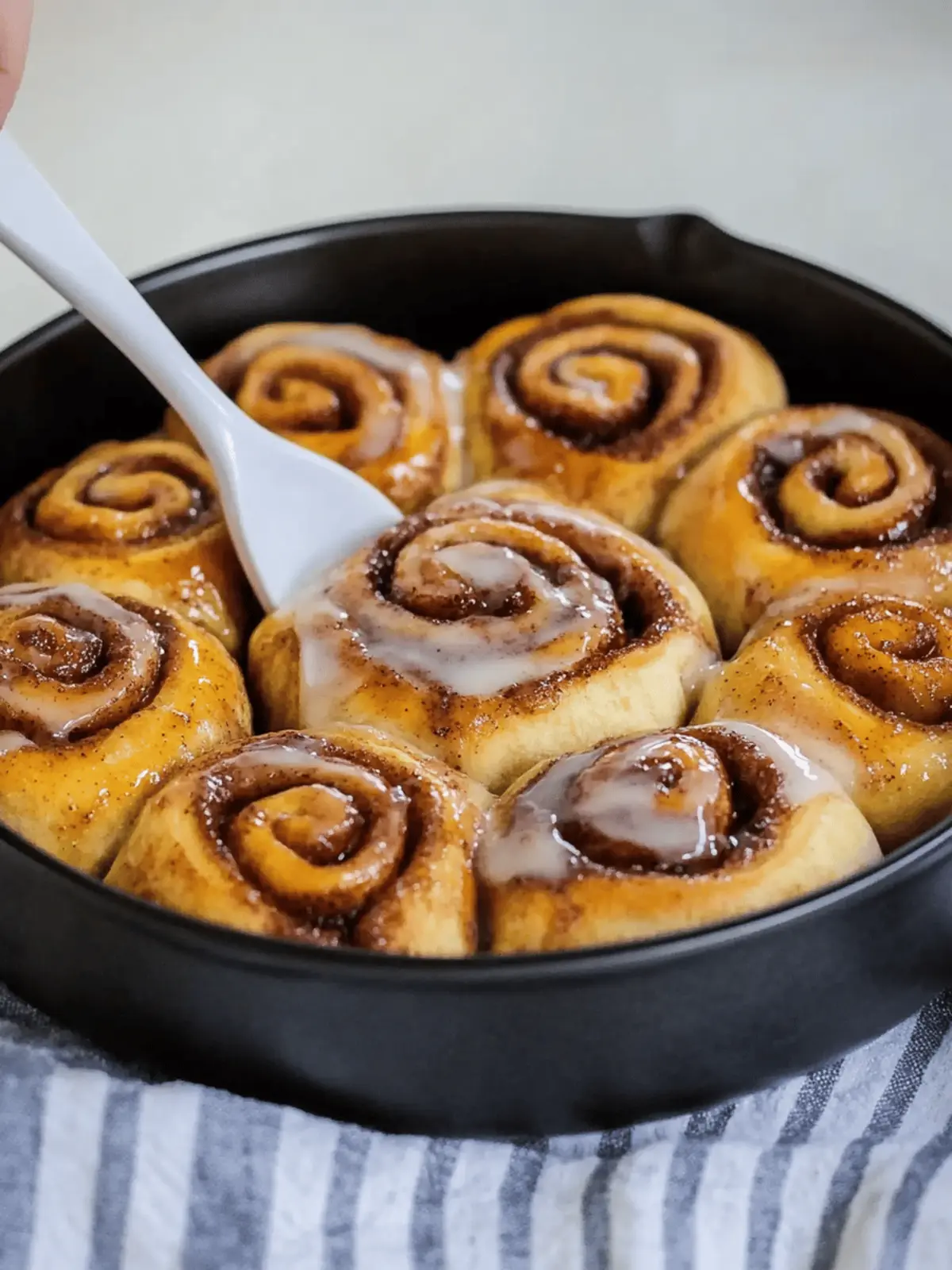 Easy Sweetpotato Cinnamon Rolls