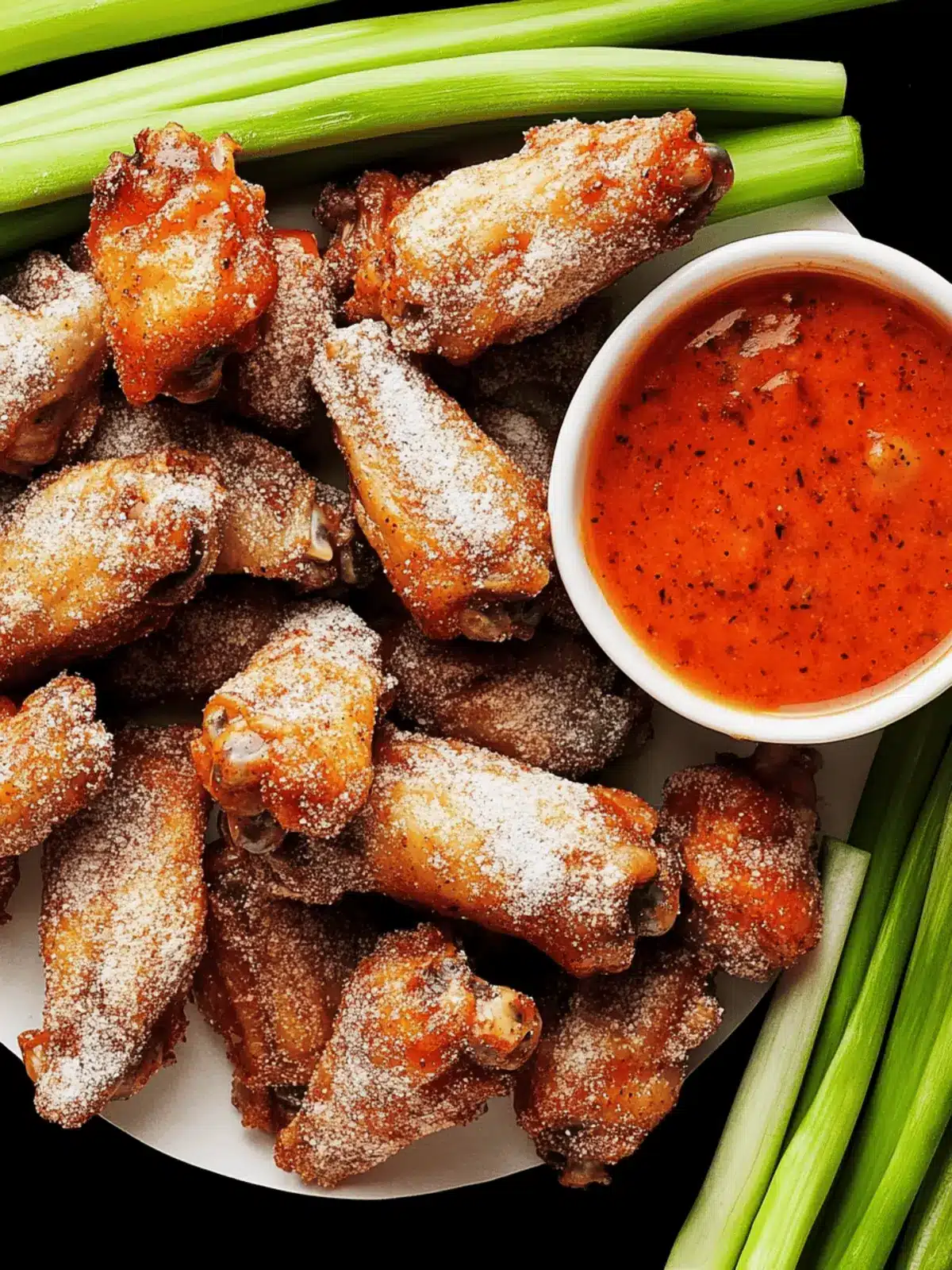 Ranch Wings & Buffalo Sauce