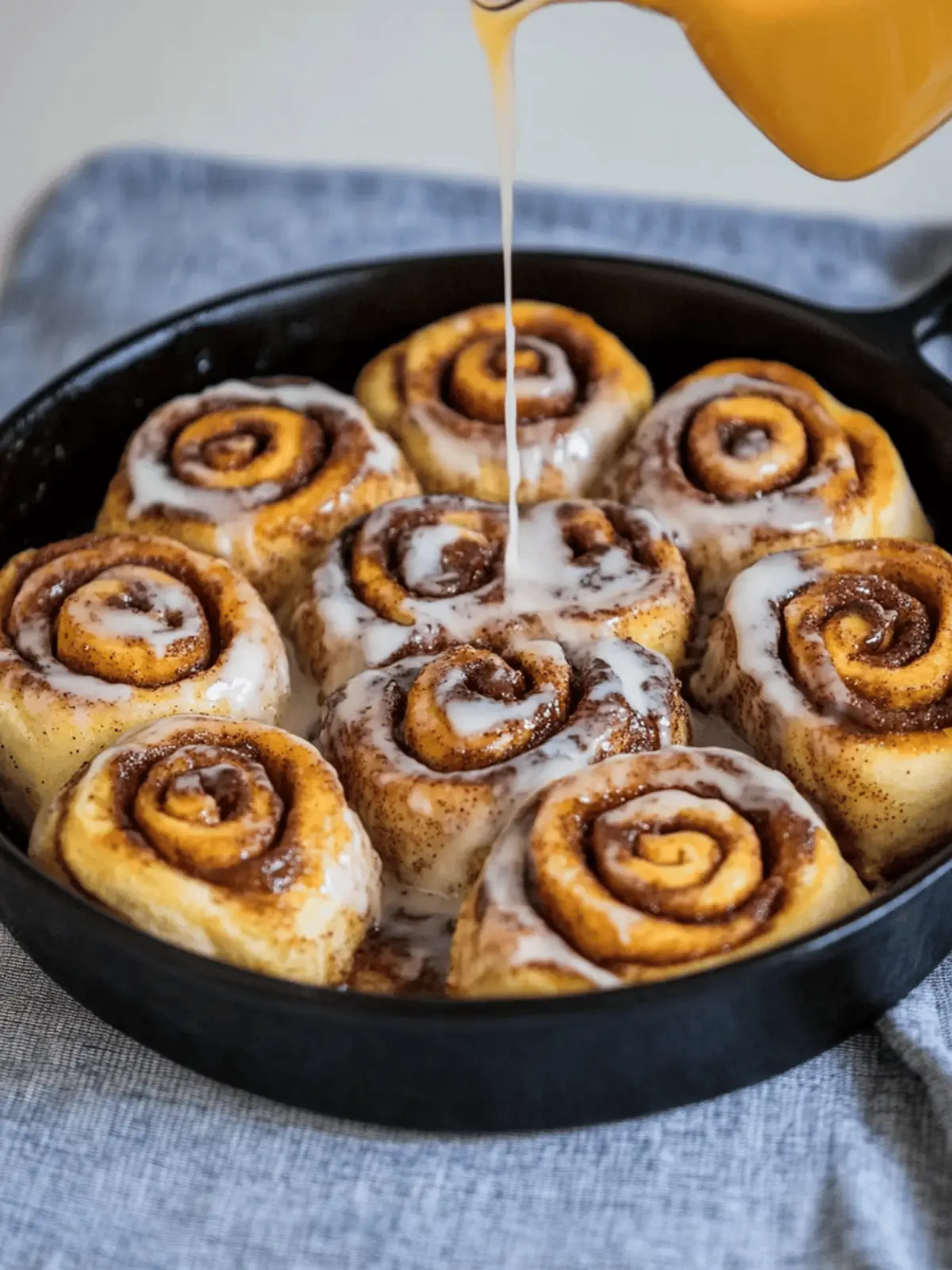 Easy Sweetpotato Cinnamon Rolls