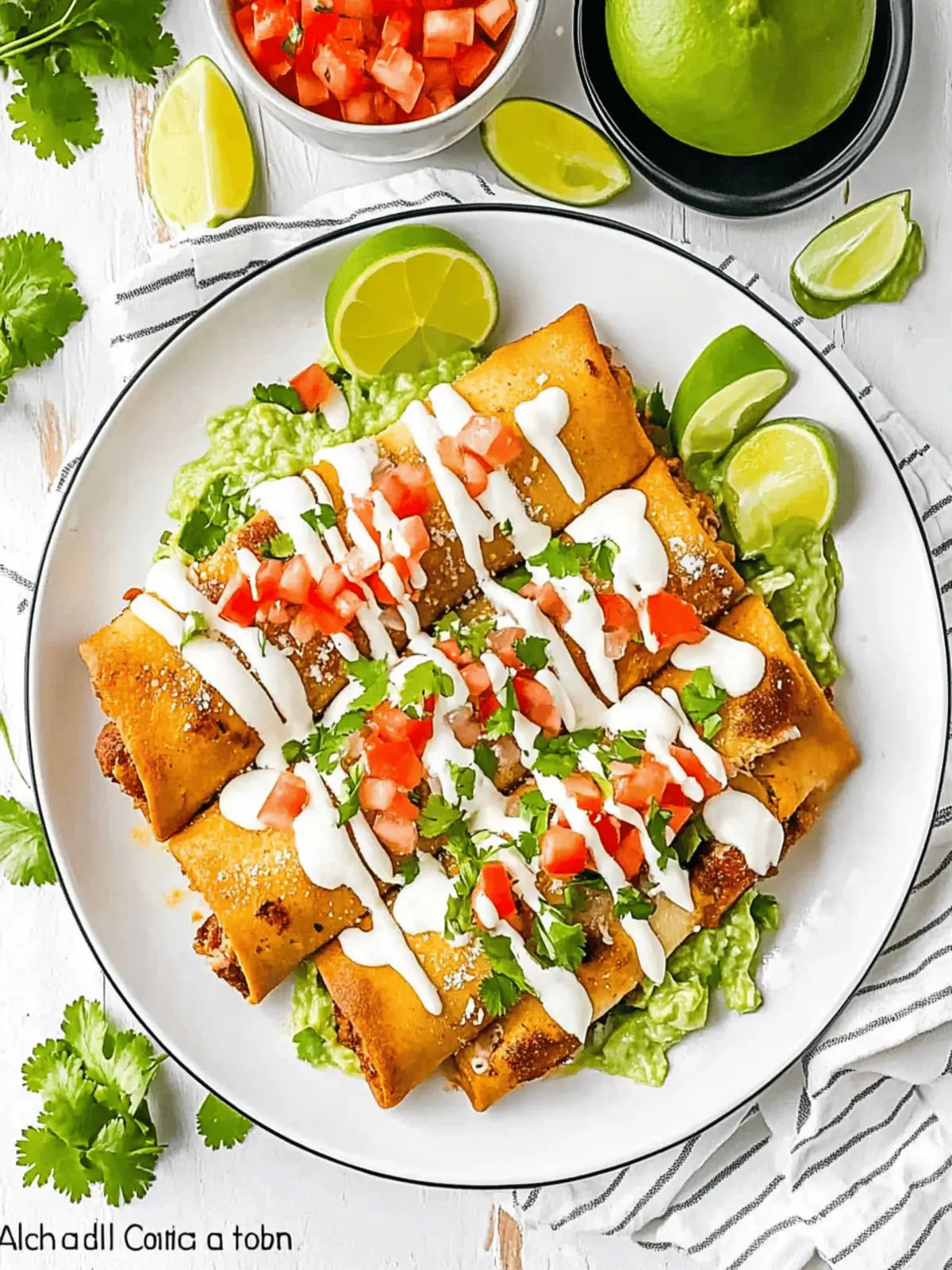 Easy Carnitas Taquitos