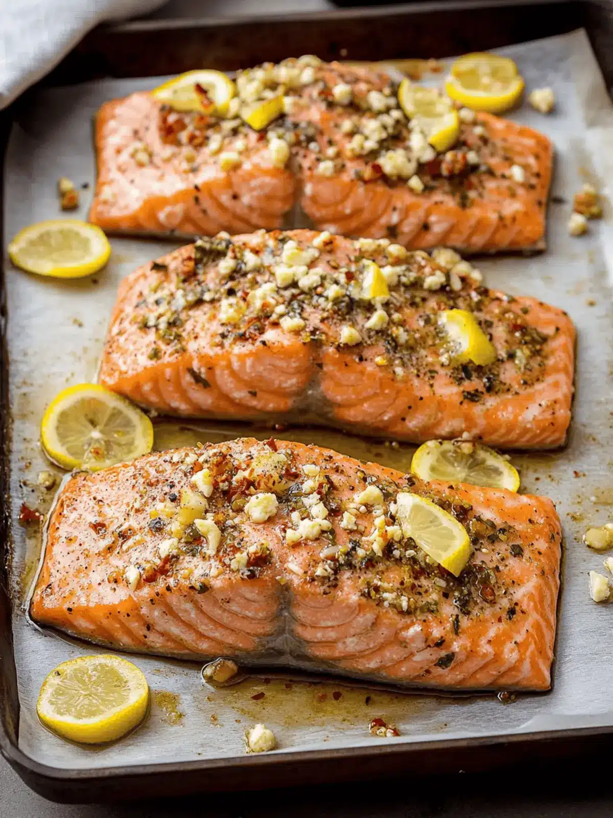 Broiled Salmon