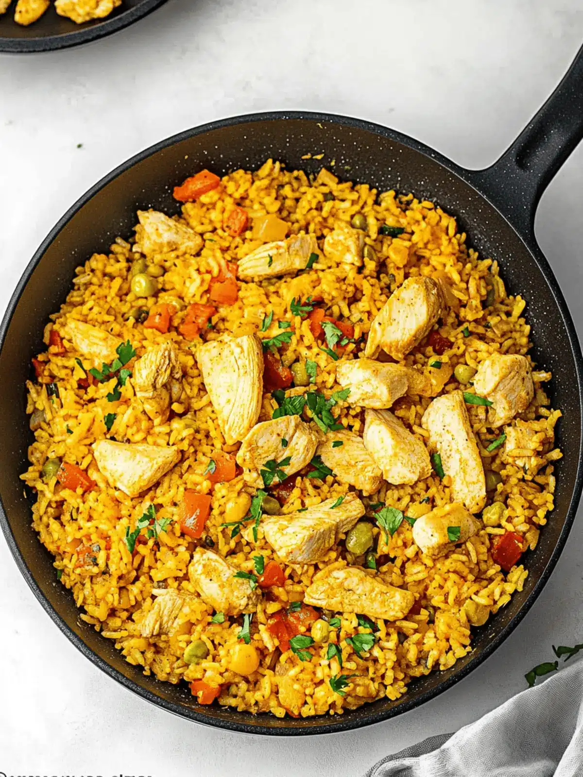 Easy and Flavorful Arroz con Pollo (Spanish-Style Chicken & Rice)