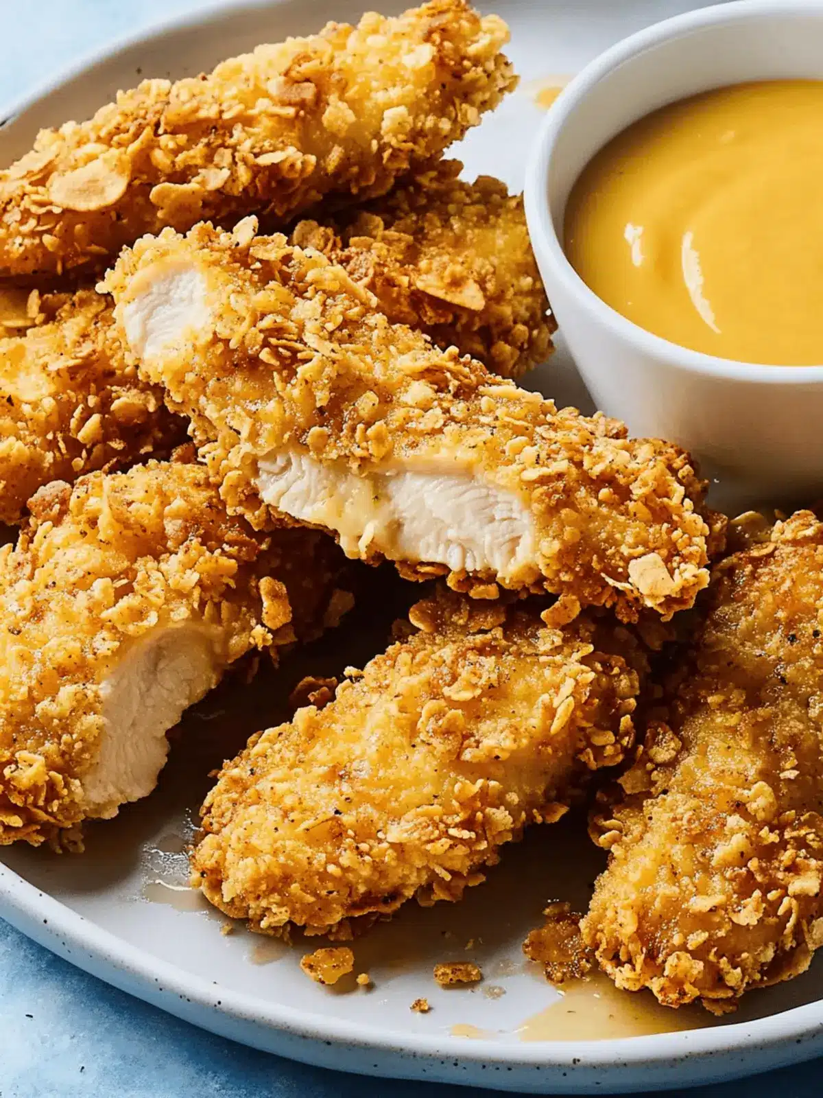 Cornflake-Crusted Chicken Tenders