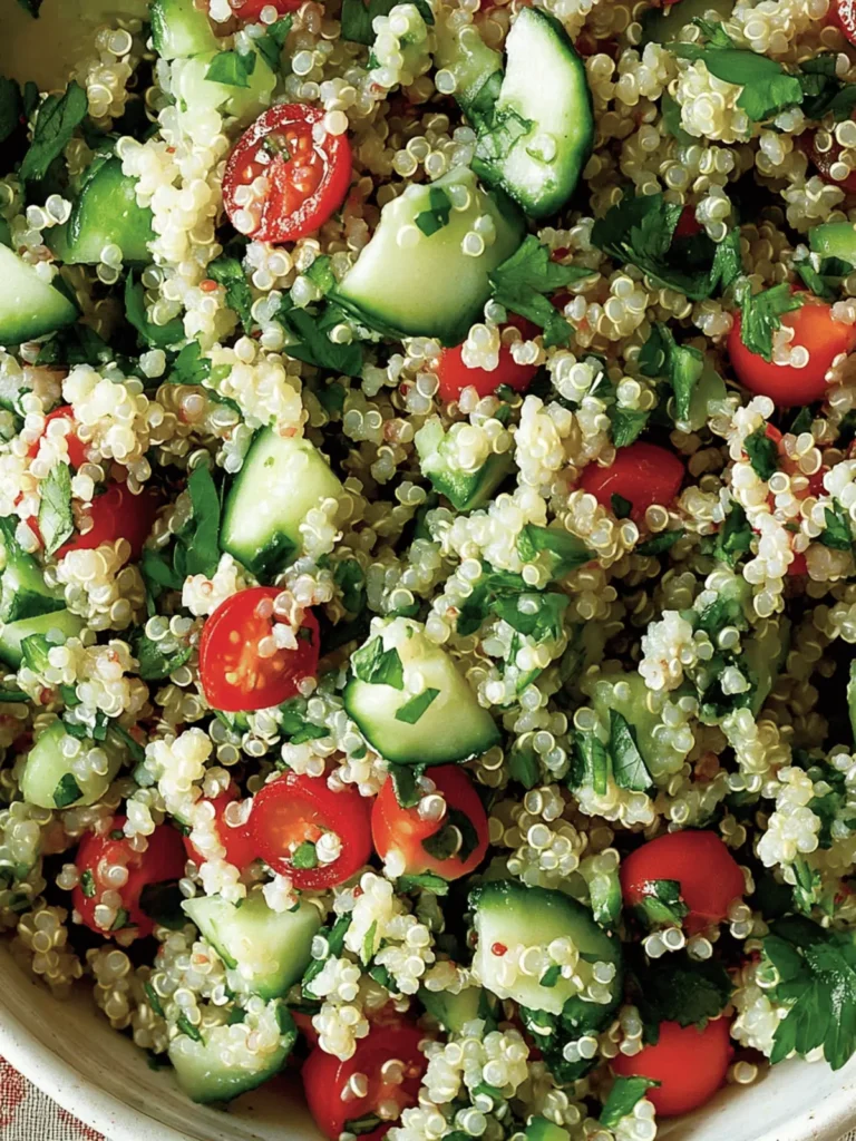 Quinoa Tabbouleh