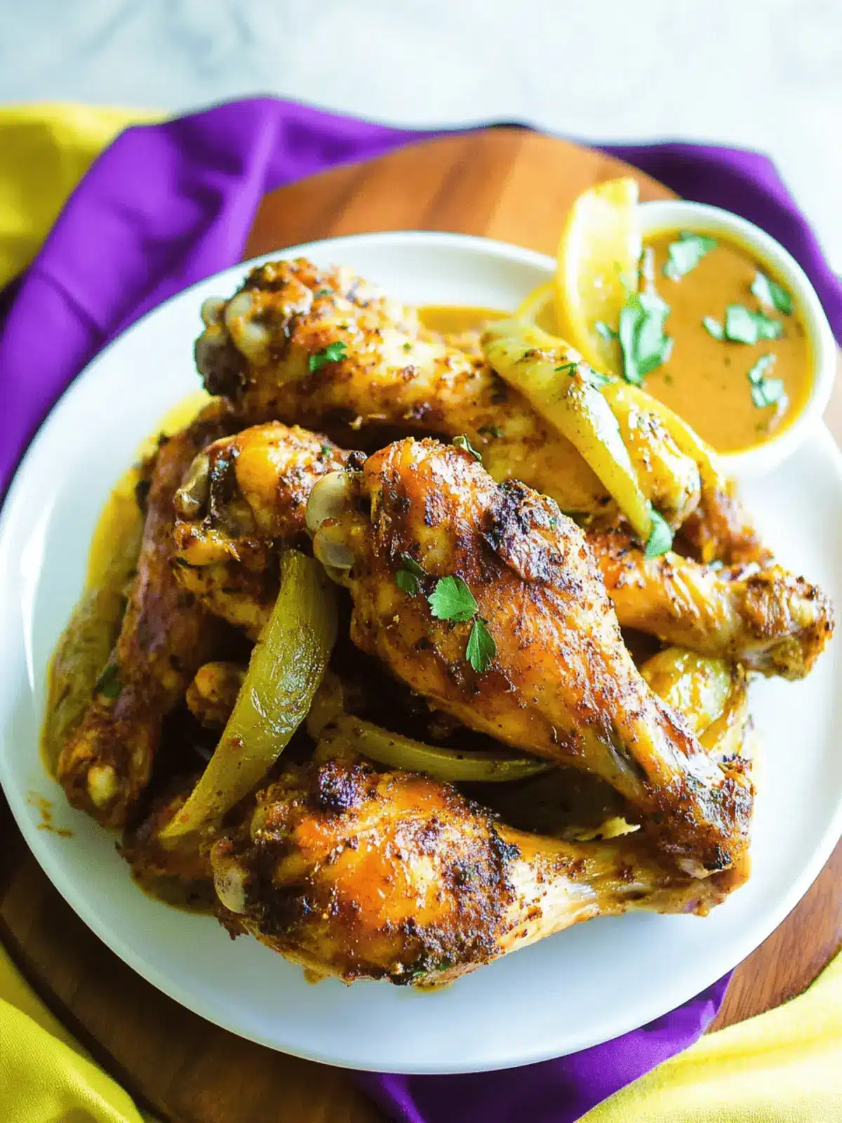 Cajun Roasted Turkey Wings