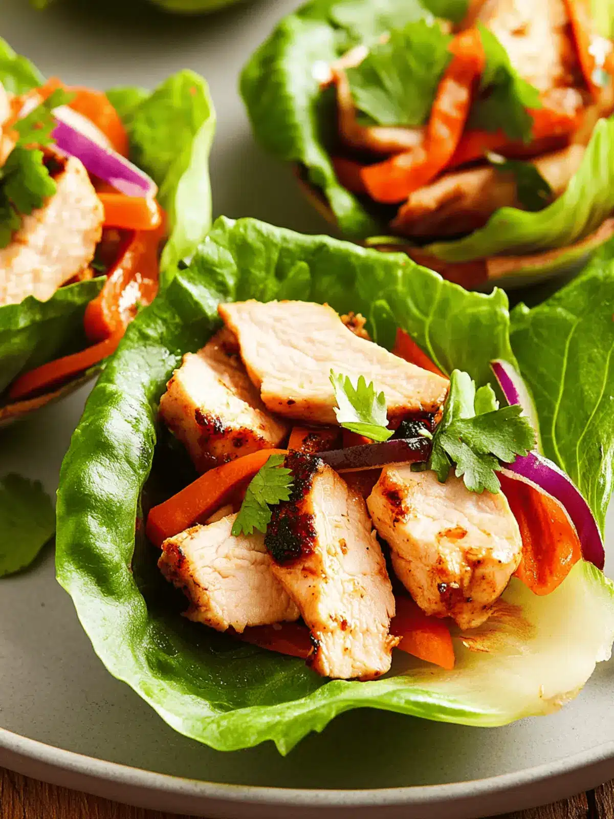 Sweet Chili Chicken Lettuce Cups for a Zesty Weeknight Feast 4 Sweet Chili Chicken Lettuce Cups