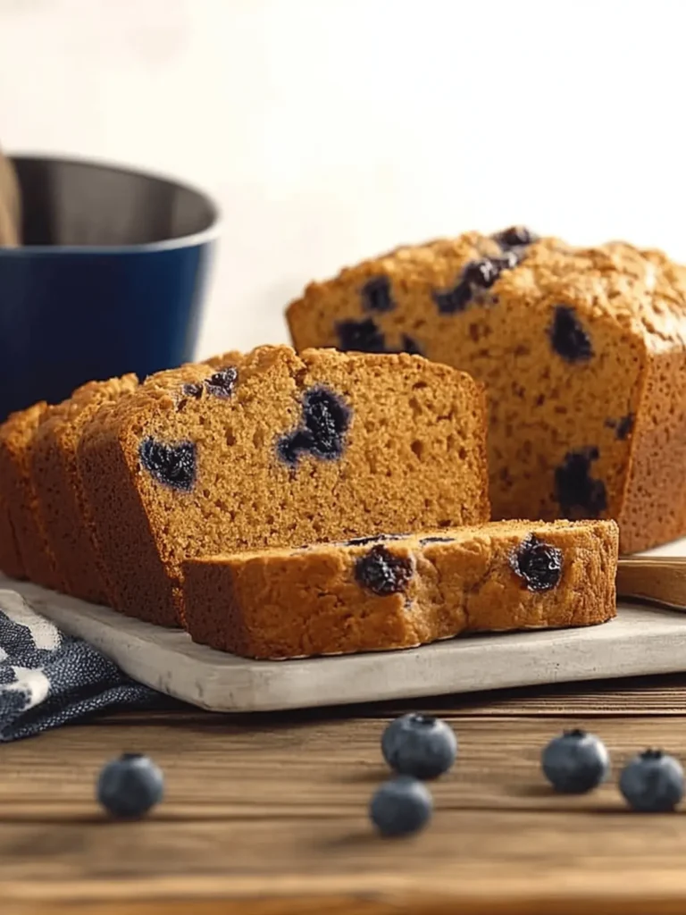 Sweetpotato ‘n Blueberry Bread