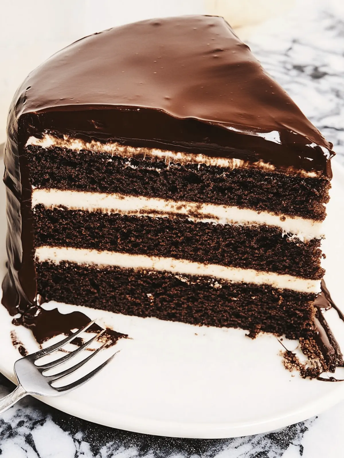 Chocolate Doberge Cake
