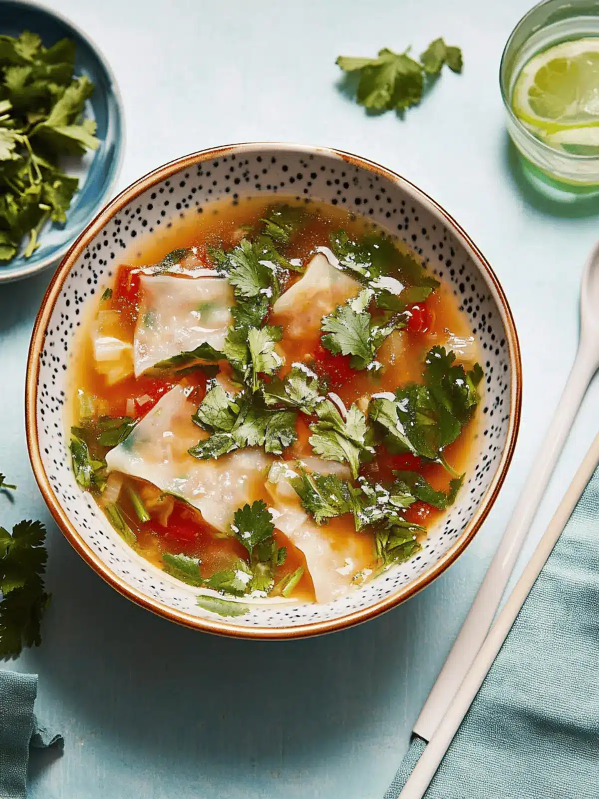 Hearty Thenthuk: Your Cozy Vegetarian Noodle Soup Fix 4 Thenthuk