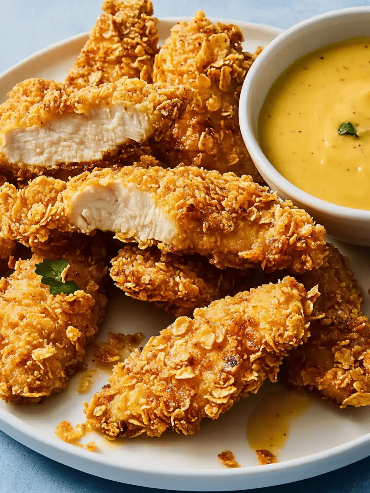 Cornflake-Crusted Chicken Tenders