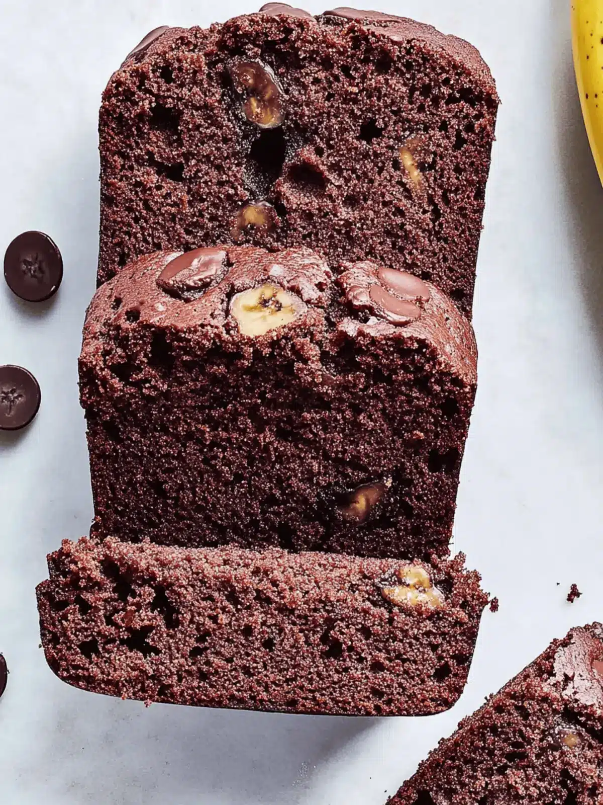 Blackout Banana Bread
