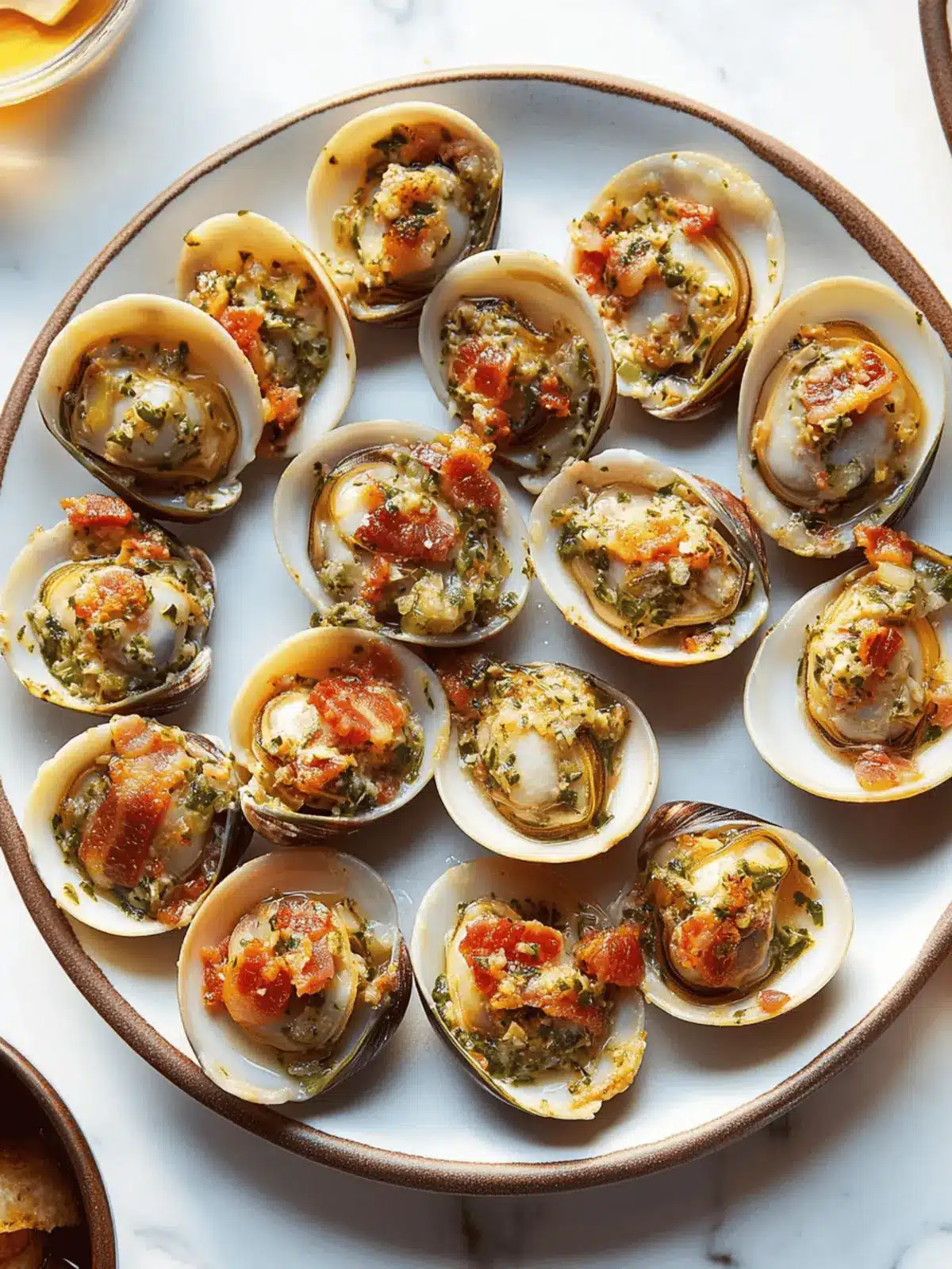 Delicious Clams Casino With Bacon and Bell Pepper Bliss 5 Clams Casino With Bacon and Bell Pepper