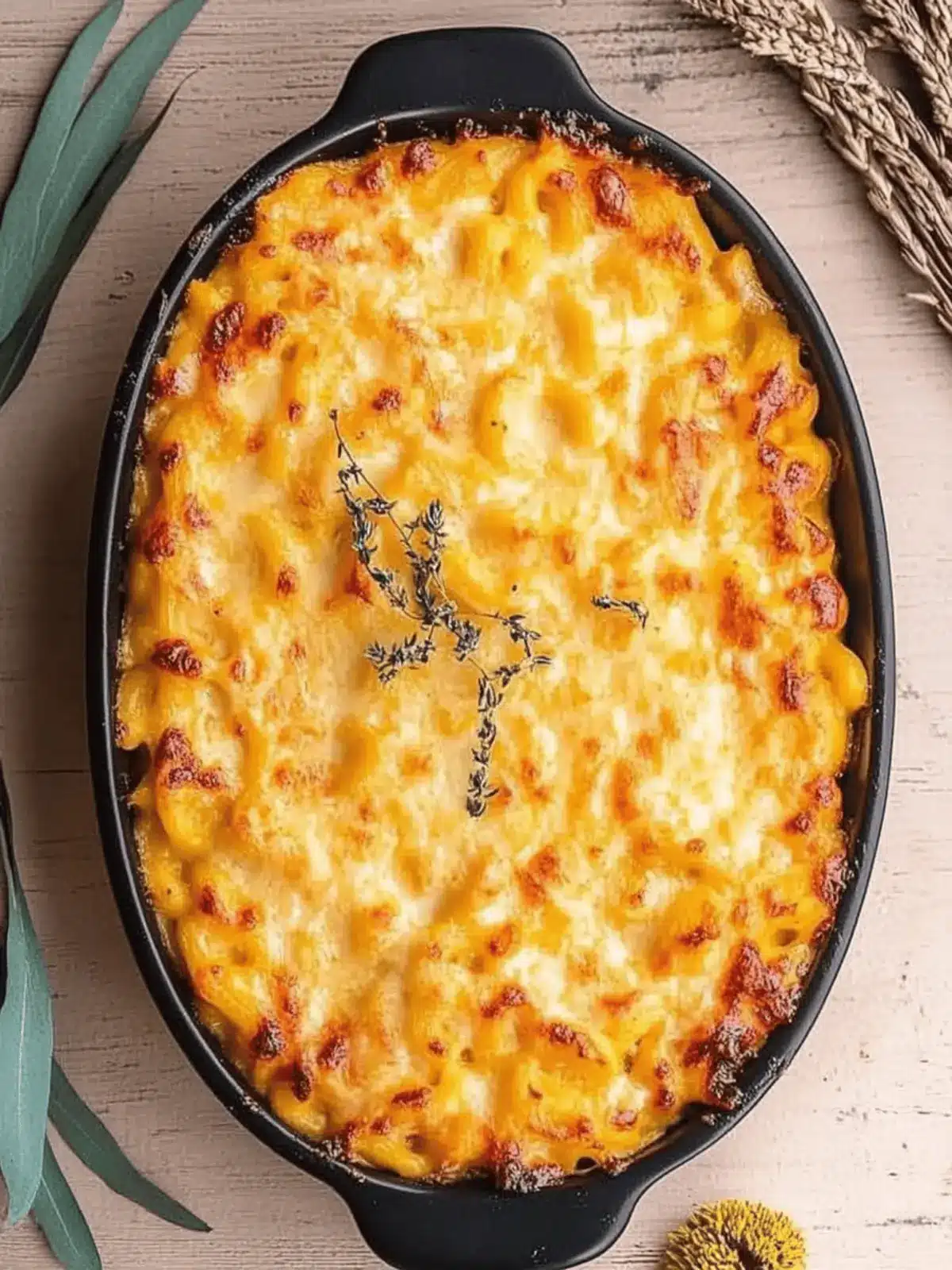 Easy Baked Pumpkin Mac and Cheese