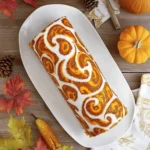 Patterned Pumpkin Roll