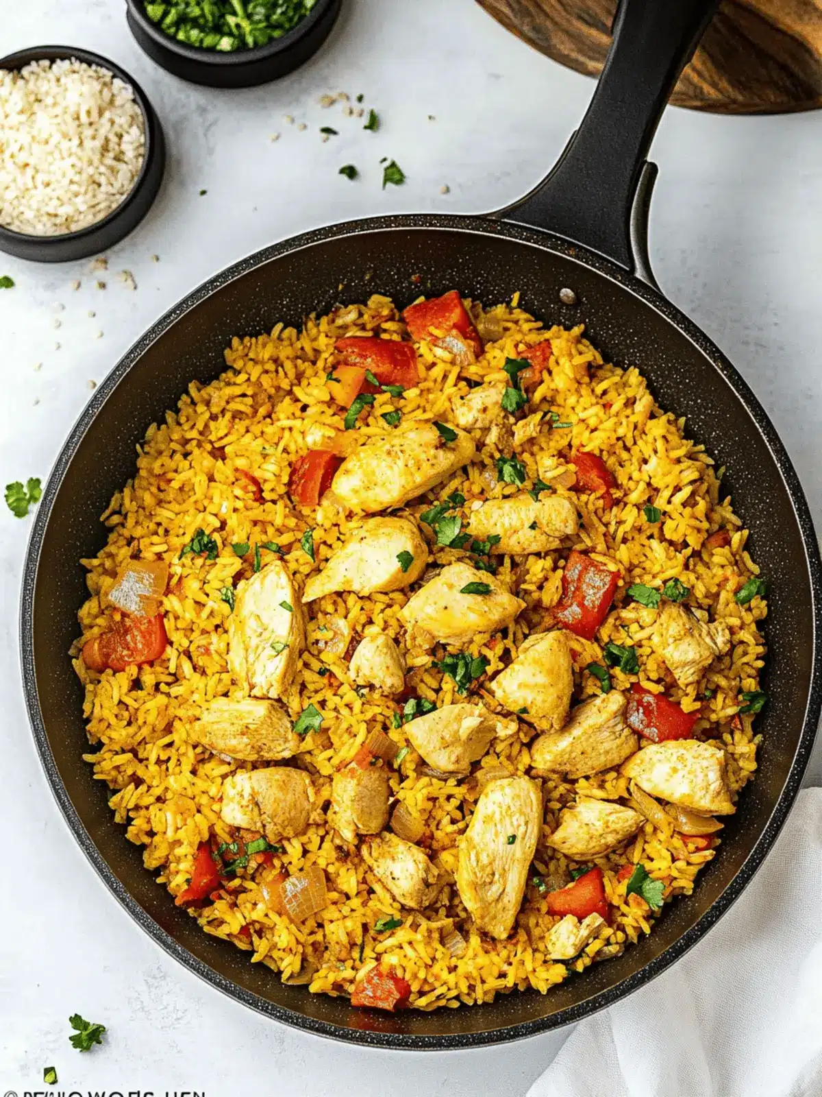 Easy and Flavorful Arroz con Pollo (Spanish-Style Chicken & Rice)