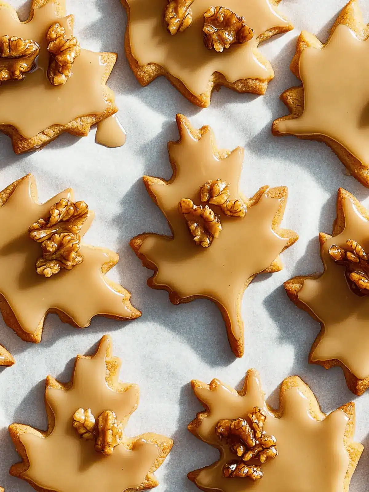 Fall for These Irresistible Glazed Maple Leaf Cookies 5 Fall: Glazed Maple Leaf Cookies