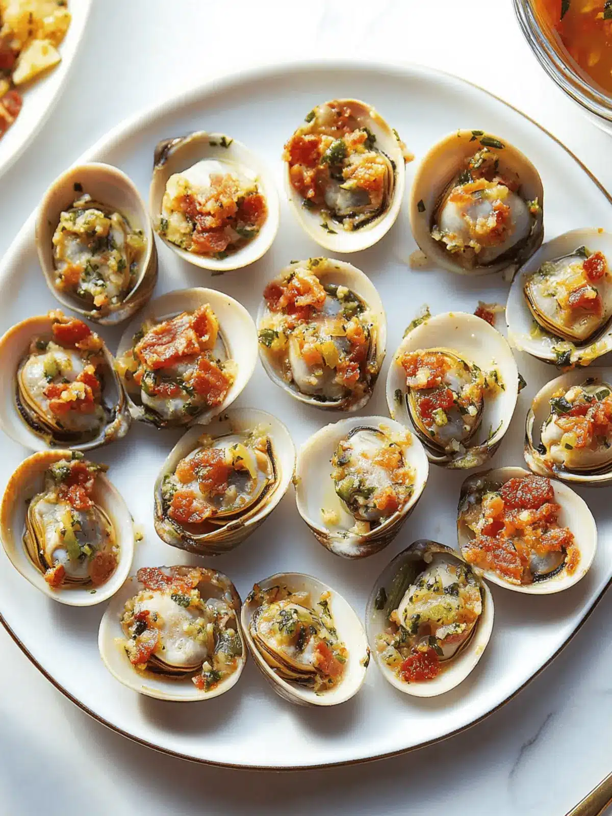 Delicious Clams Casino With Bacon and Bell Pepper Bliss 2 Clams Casino With Bacon and Bell Pepper