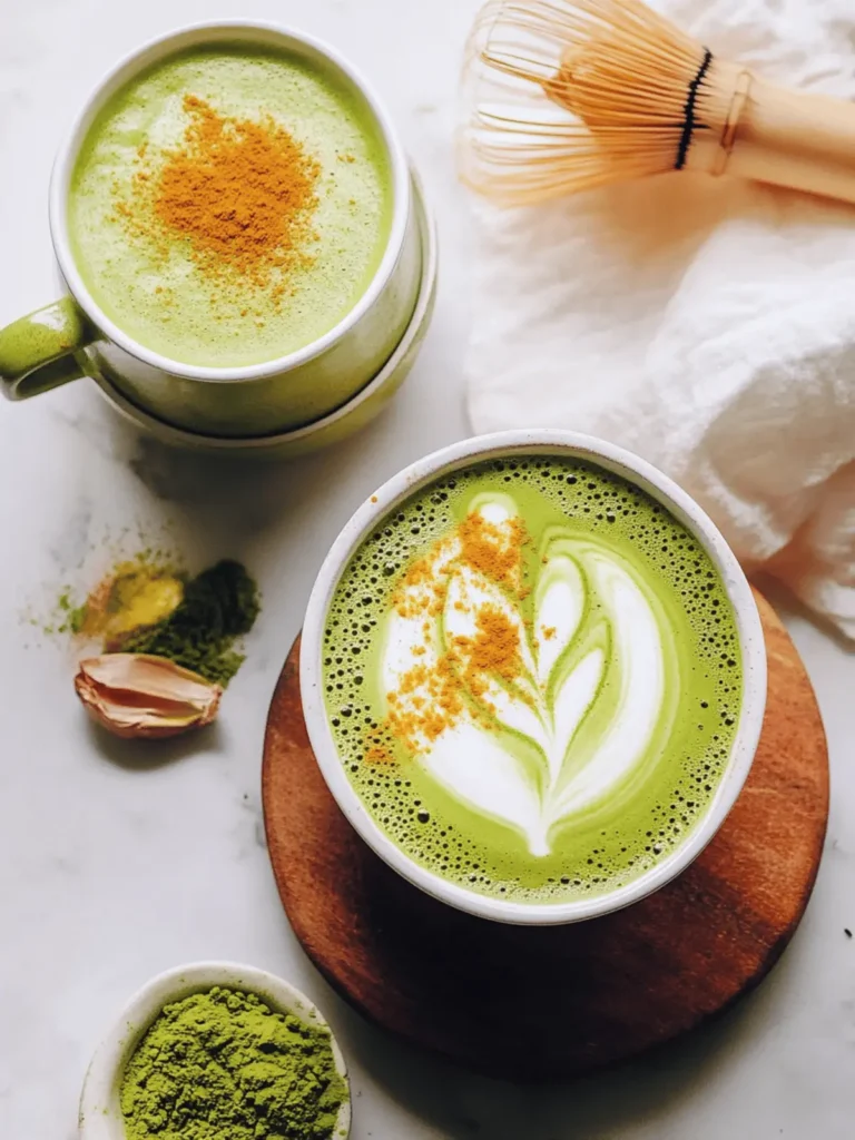 Golden Matcha Latte (2 Ways