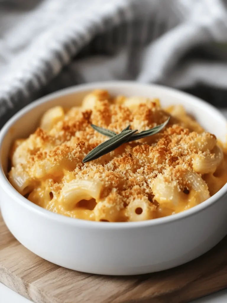 Vegan Pumpkin Mac ‘n’ Cheese