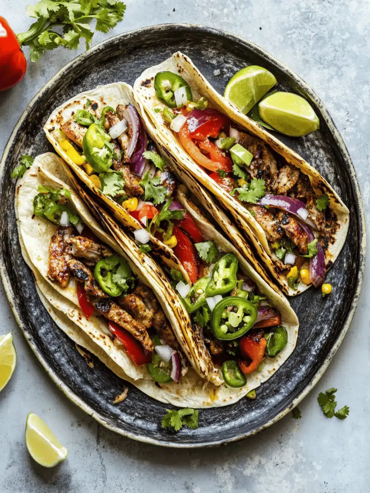 Mezcal-Marinated Fajitas