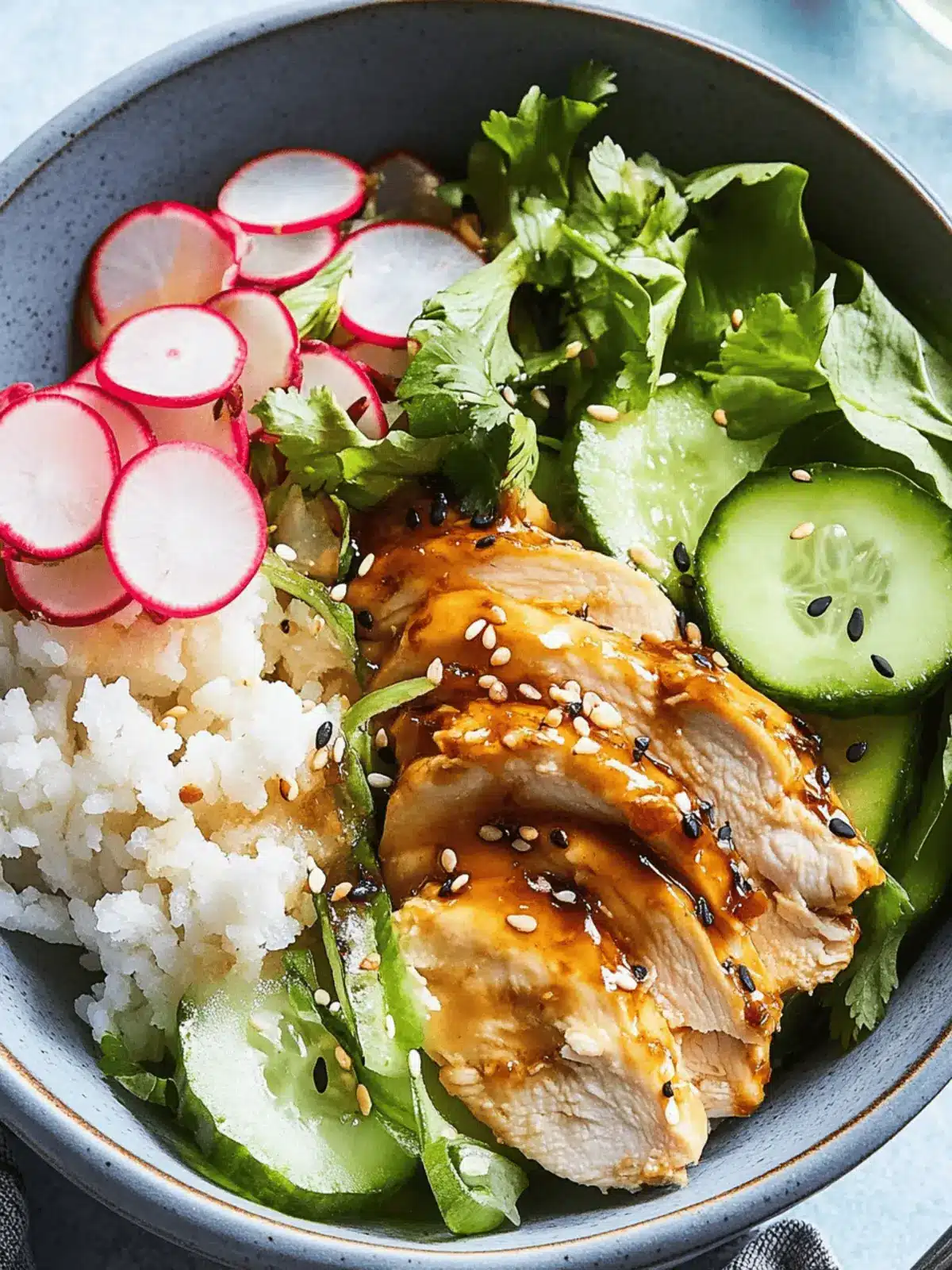 Sesame Ginger Chicken Bowls