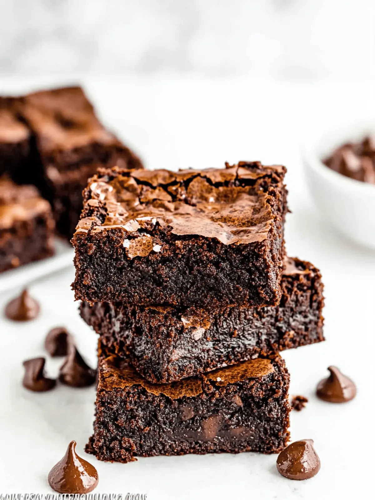 Ultimate Fudgy Brownies without Eggs