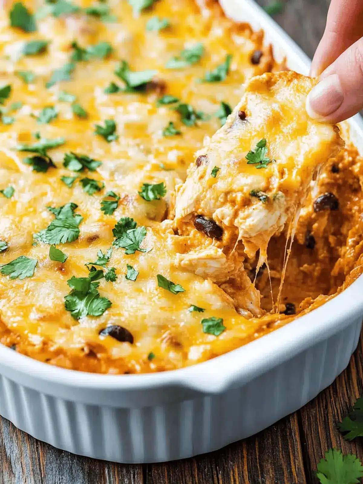 Chicken Enchilada Dip