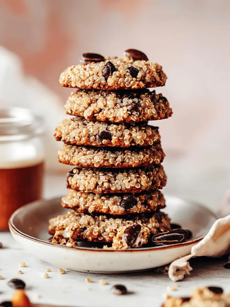 Seedy Quinoa Breakfast Cookies