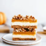 Pumpkin Cheesecake Bars