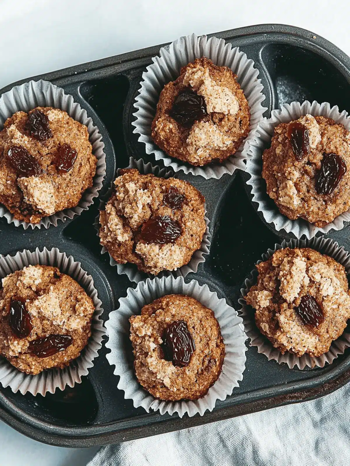 Chocolate-Date Bran Muffins
