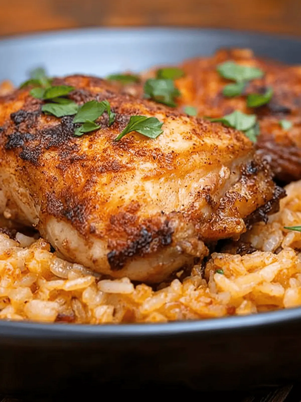 Paprika Chicken & Rice Bake