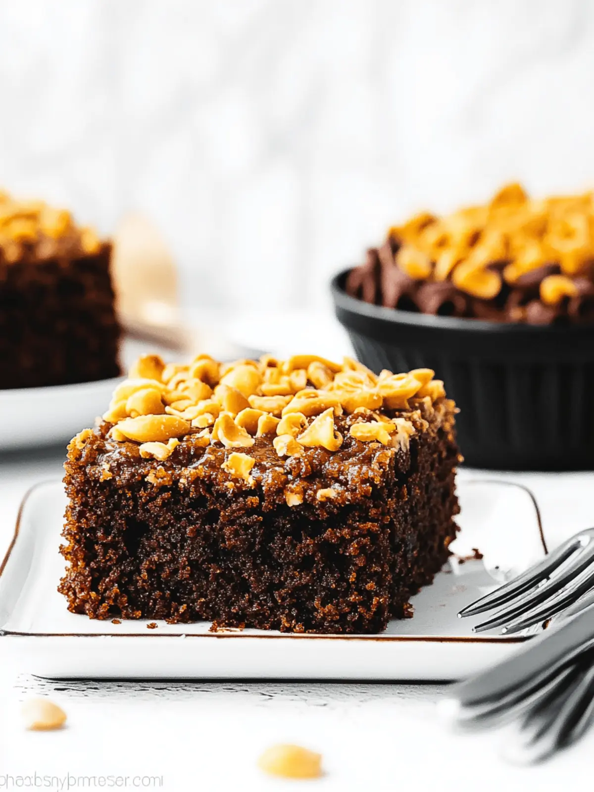 Eggless German Chocolate Sheet Cake