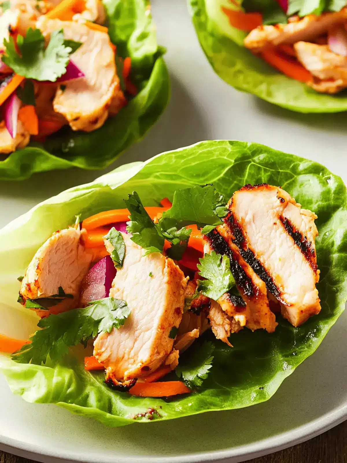 Sweet Chili Chicken Lettuce Cups for a Zesty Weeknight Feast 2 Sweet Chili Chicken Lettuce Cups
