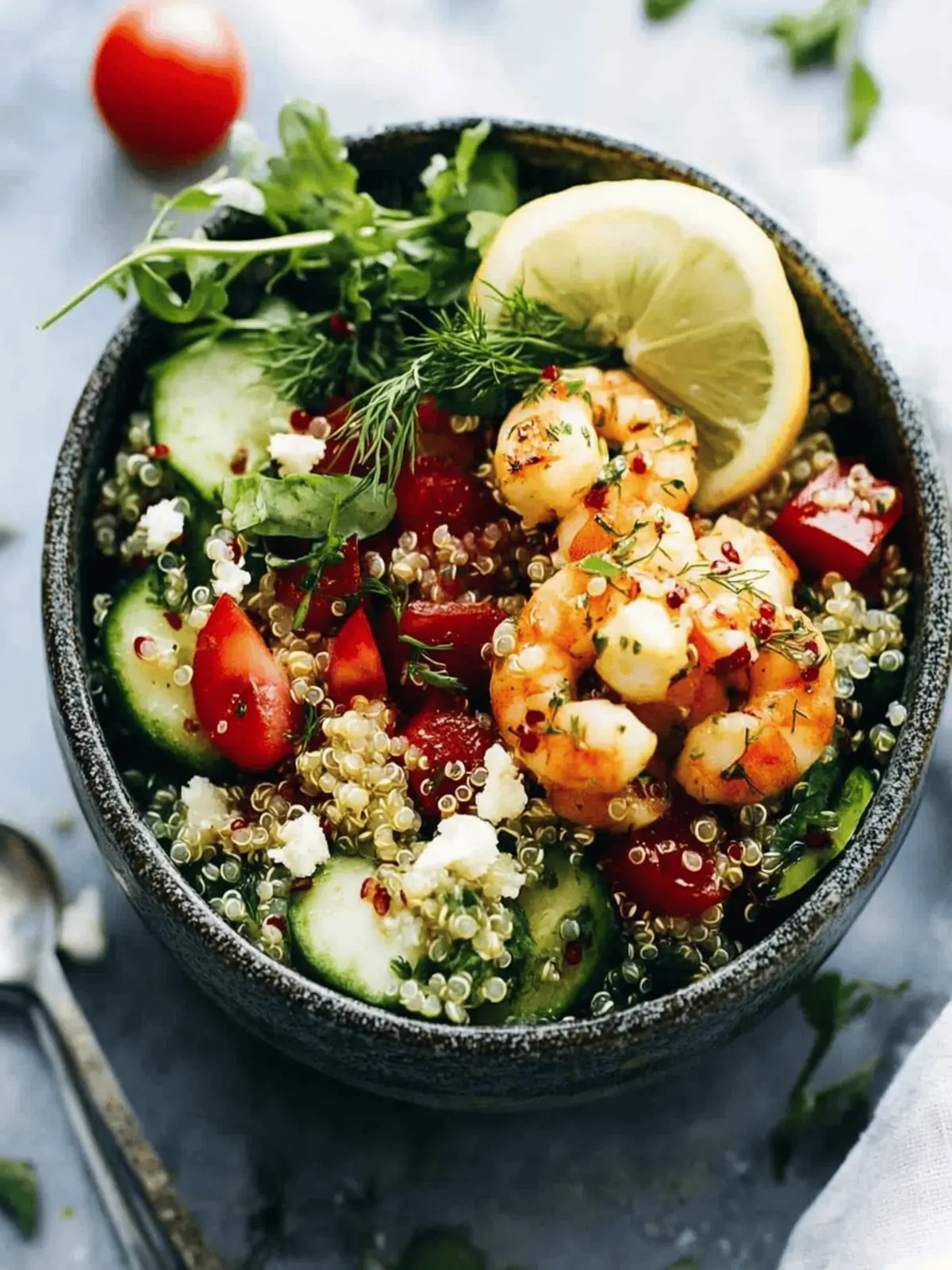 Summer Quinoa Salad Jars with Lemon Dill Dressing