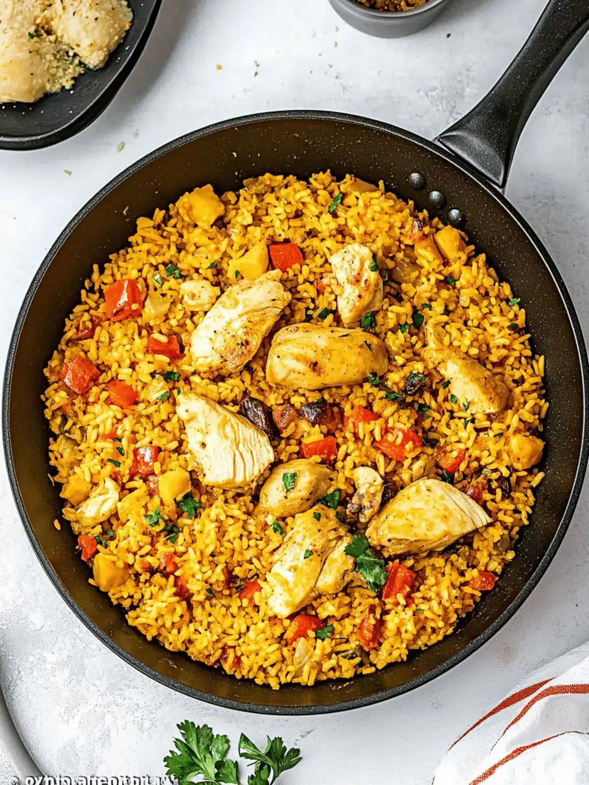 Easy and Flavorful Arroz con Pollo (Spanish-Style Chicken & Rice)