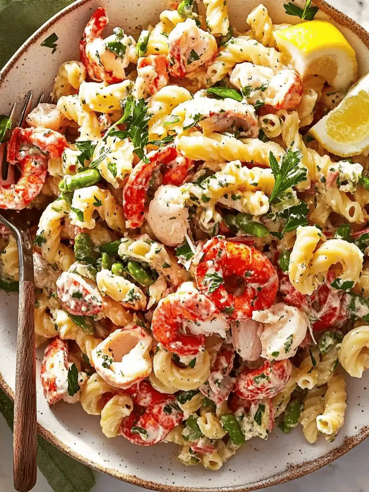 Lobster Roll Pasta Salad