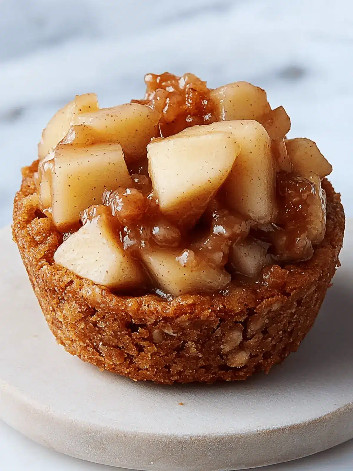 Fall in Love with Apple Crisp Cookie Cups Delight 2 Apple Crisp Cookie Cups