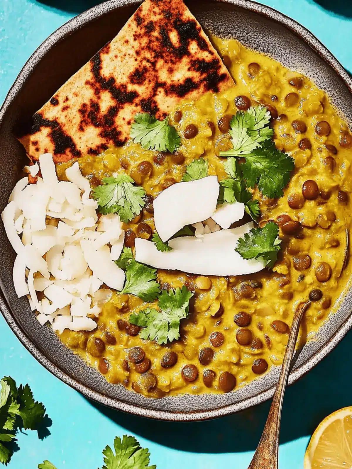 Creamy Curried Coconut Lentils: A Cozy Comfort Food Delight 4 Curried Coconut Lentils