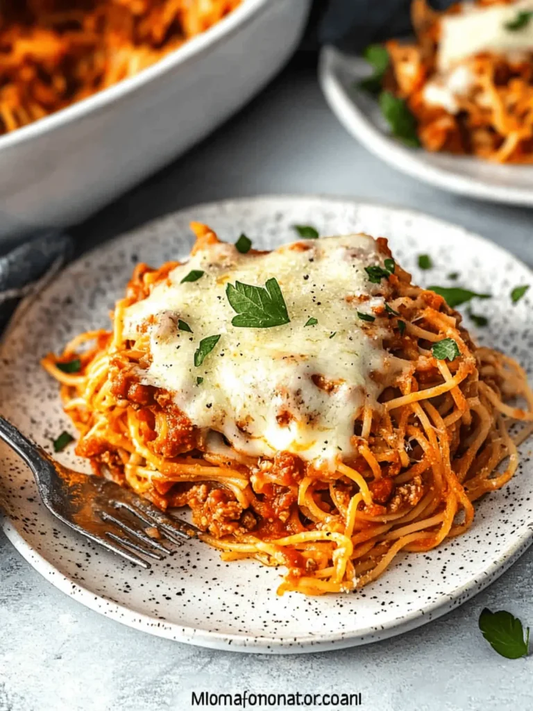 Million Dollar Spaghetti