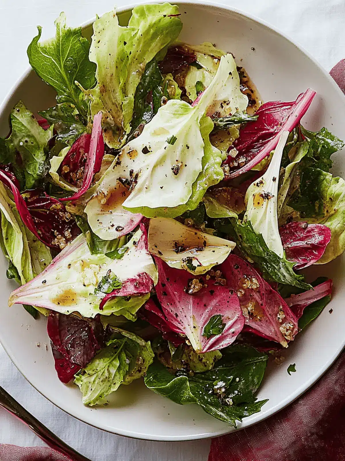 Chicory Salad with Honey-Mustard Vinaigrette You’ll Crave 4 Chicory Salad with Honey-Mustard Vinaigrette