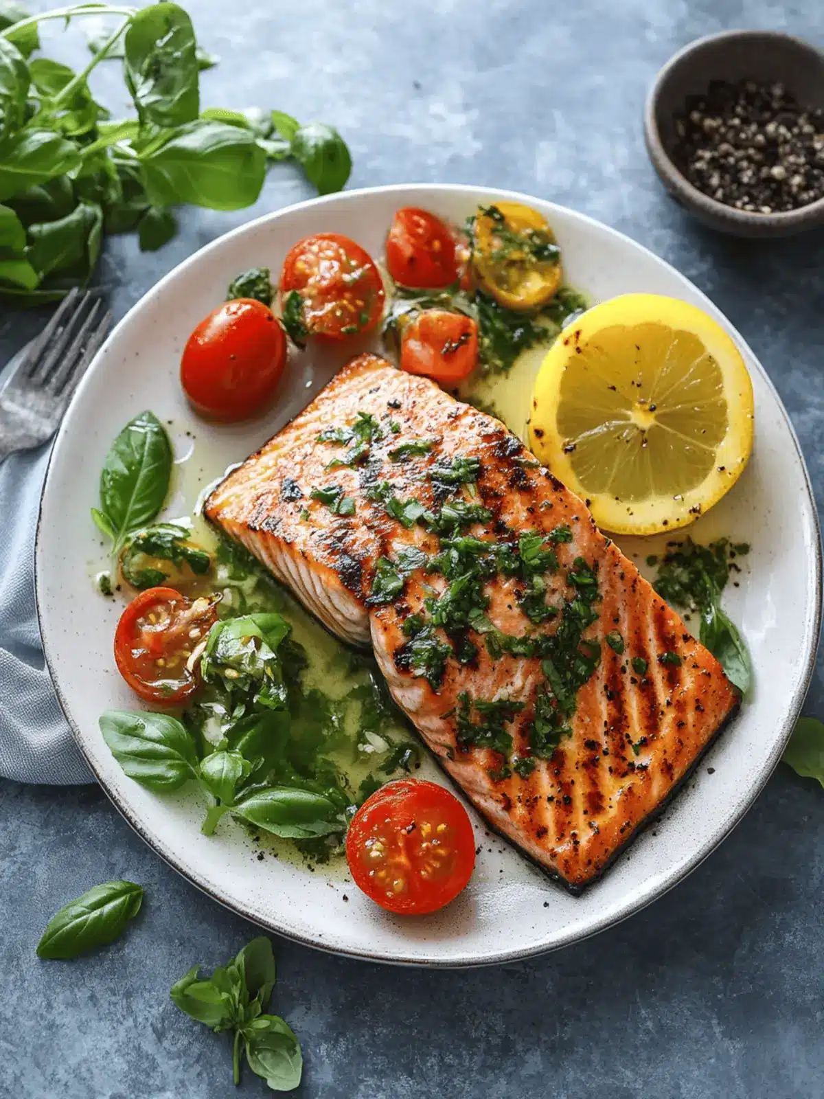 Grilled Salmon Fillet