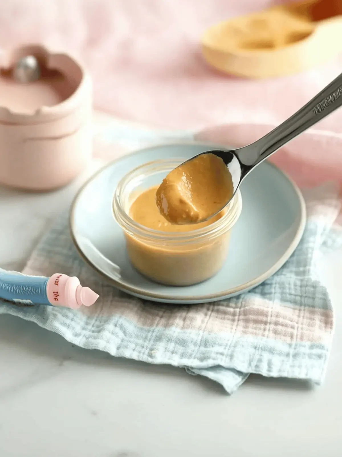 Creamy Sweetpotato Peanut Butter Baby Food Your Little One Will Love 4 Sweetpotato Peanut Butter Baby Food