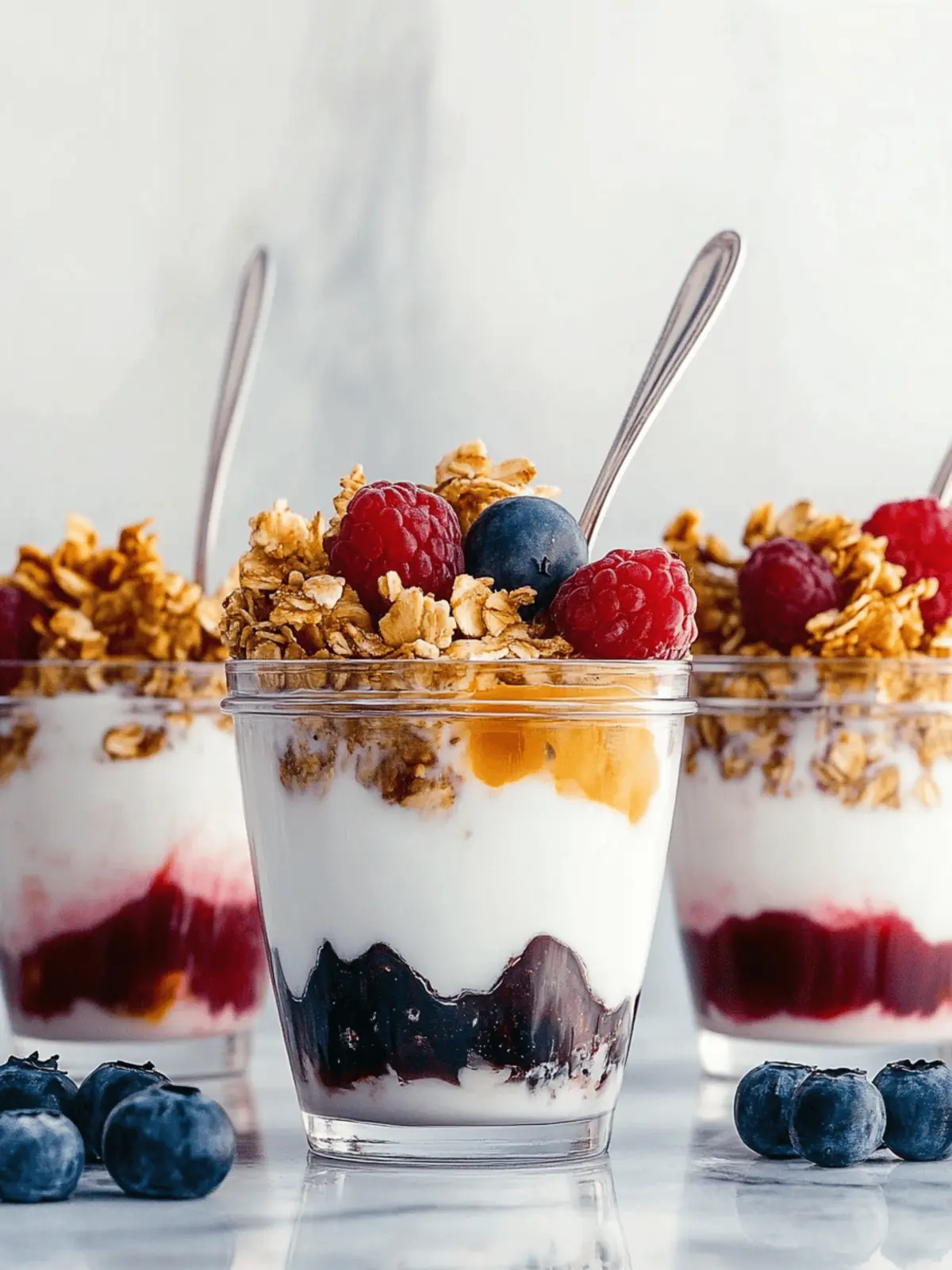 Mix-and-Match Yogurt Parfaits