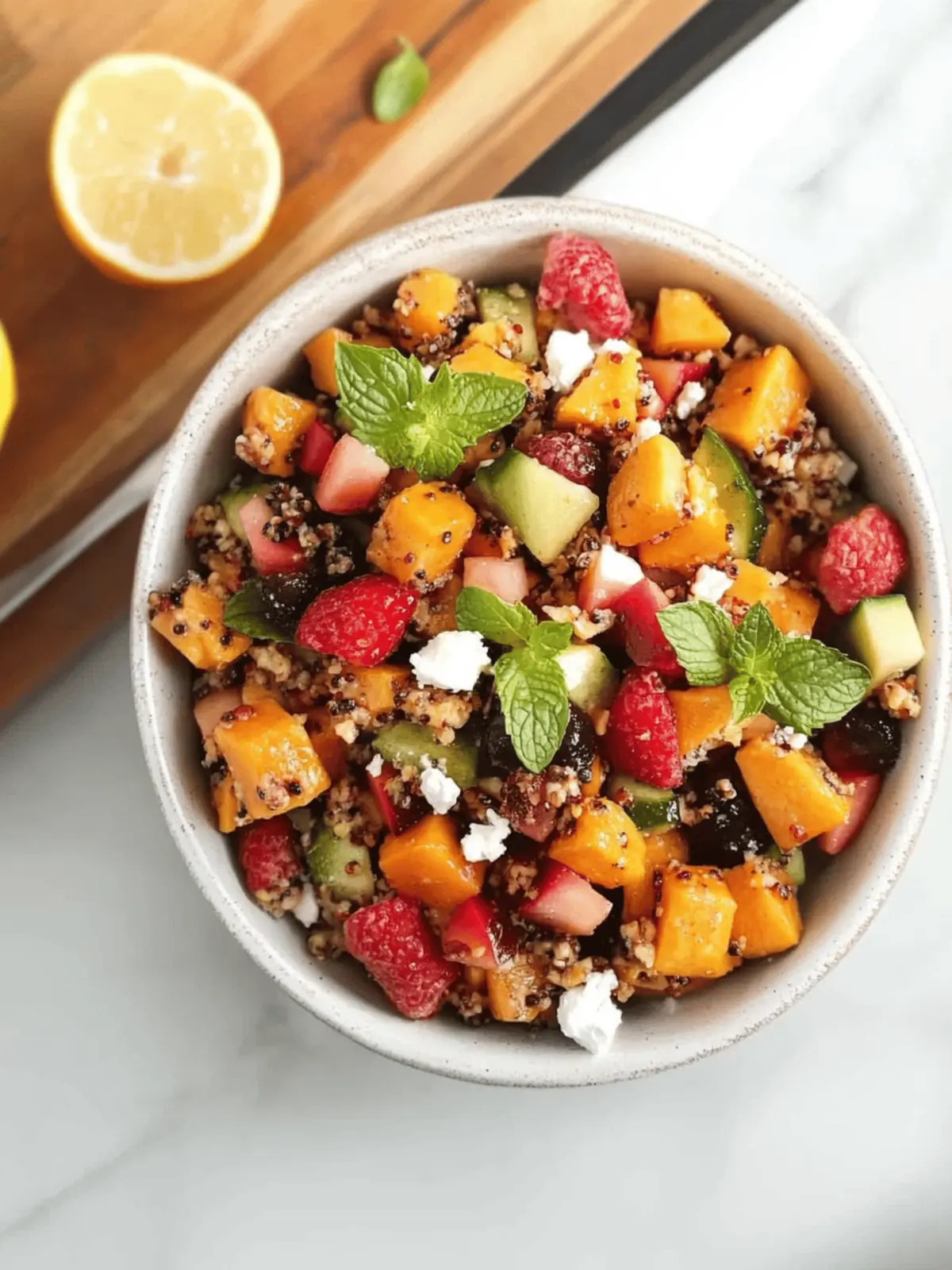 Sweetpotato Summer Fruit Salad