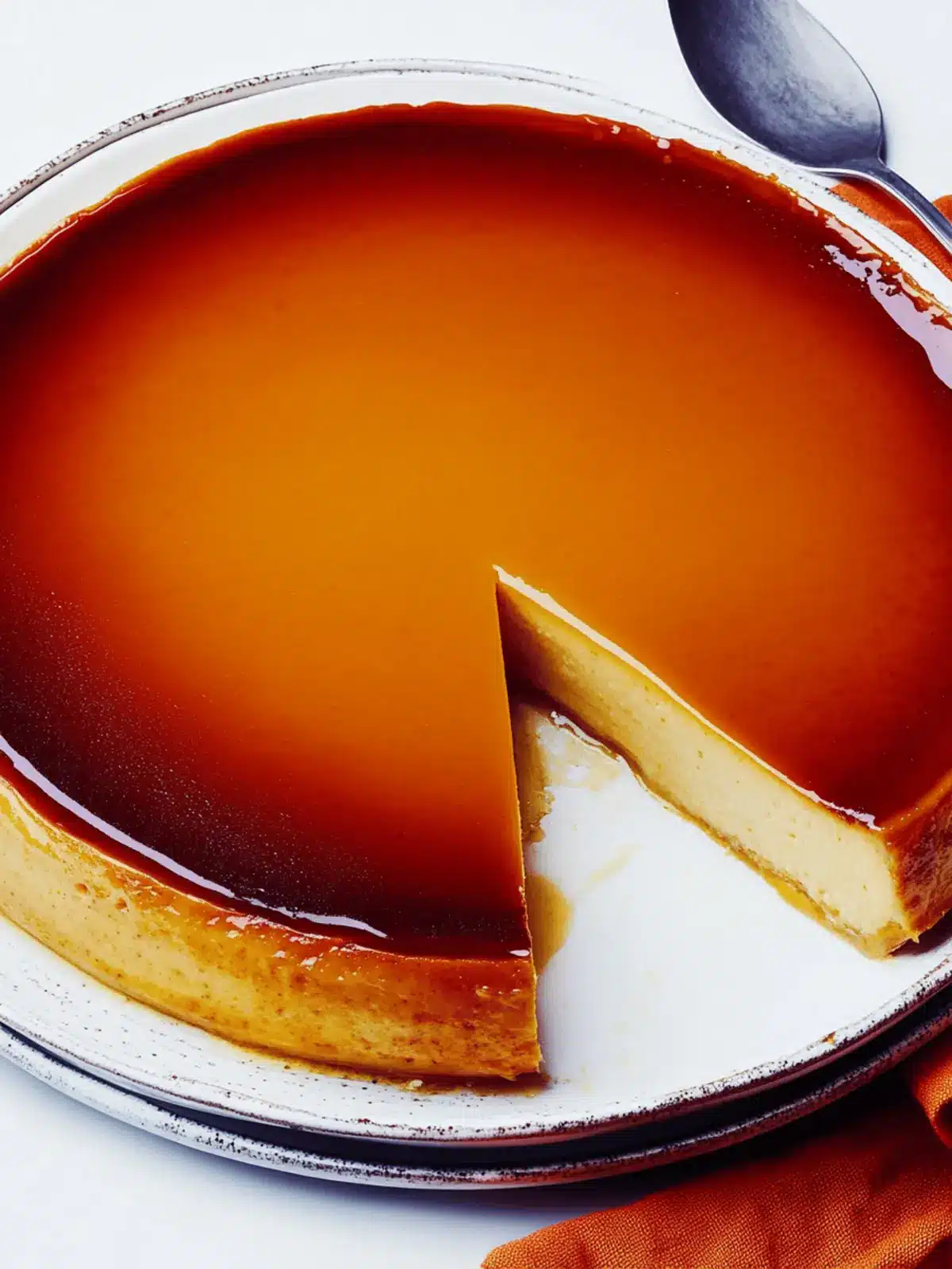 Pumpkin Flan de Queso