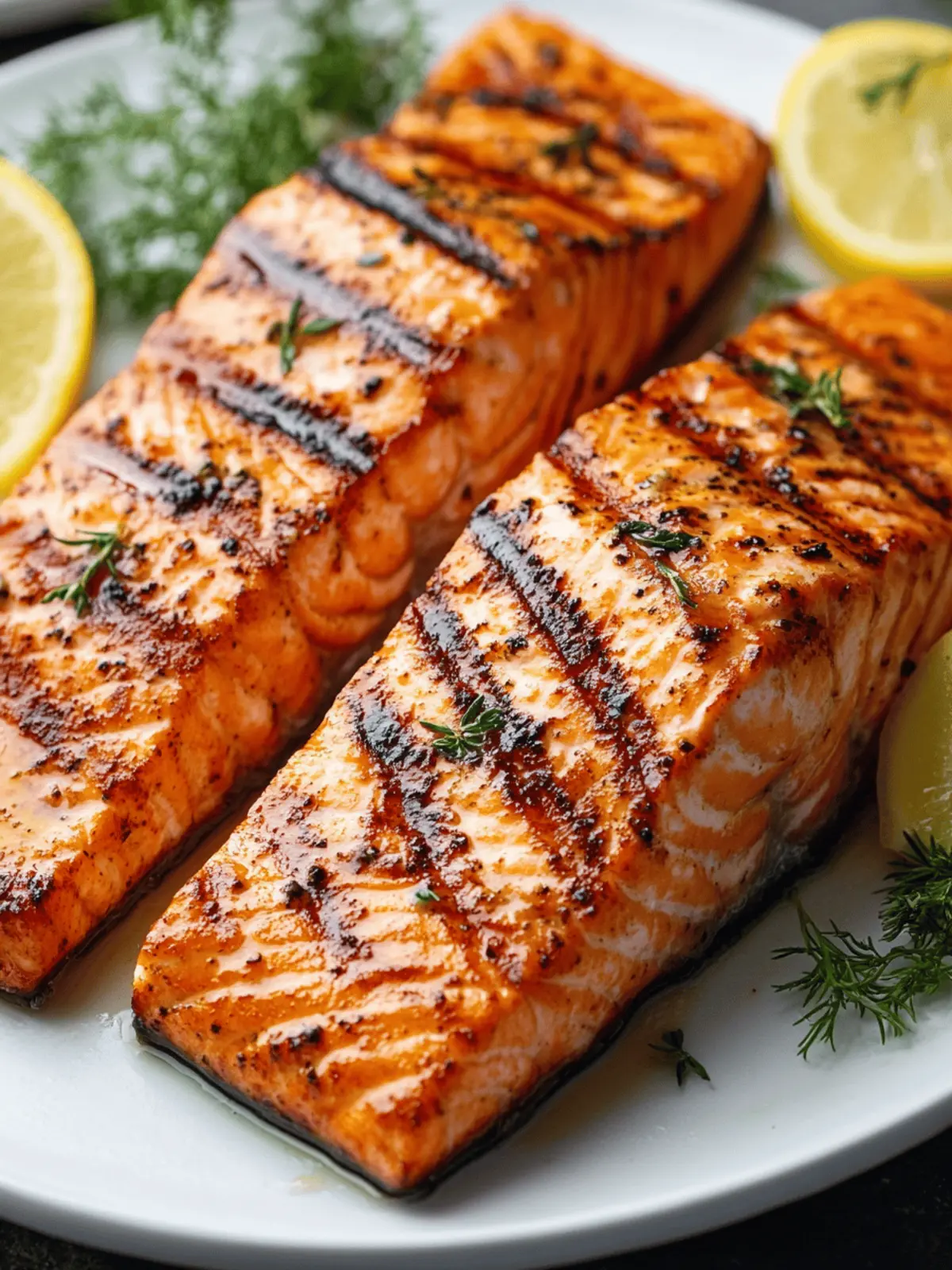 Grilled Salmon Fillet