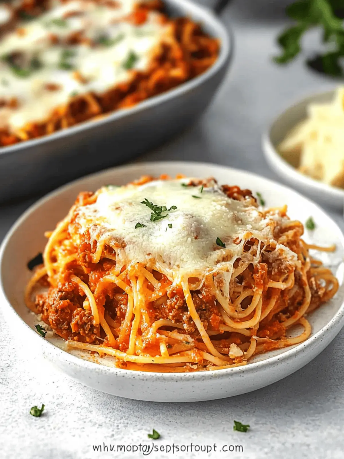 Million Dollar Spaghetti